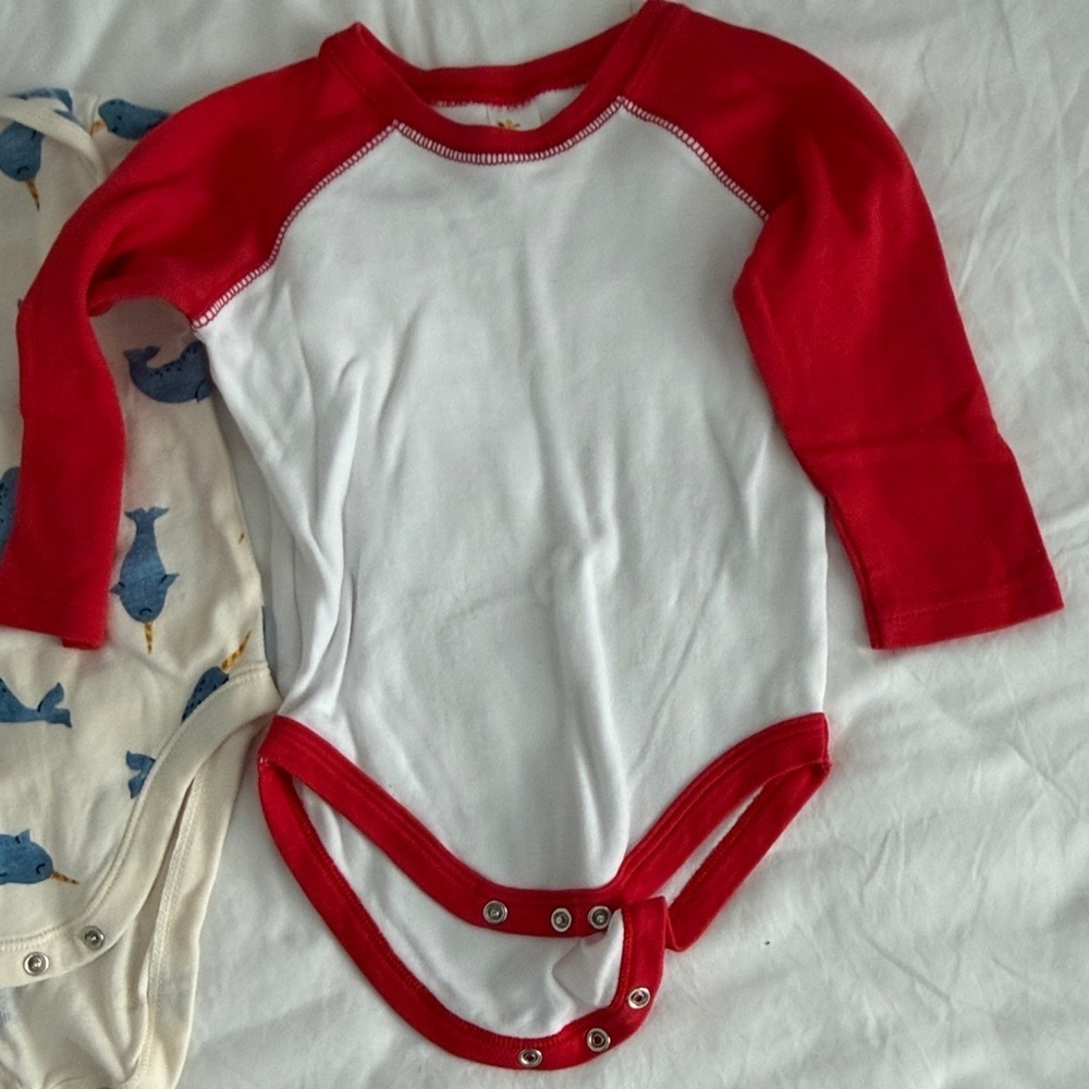 Kids Graphic T-Shirts Set - Blue, Green, Gray bundle size 6-9months - Picture 5 of 7
